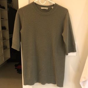 Vince Cashmere Olive Green Sweater